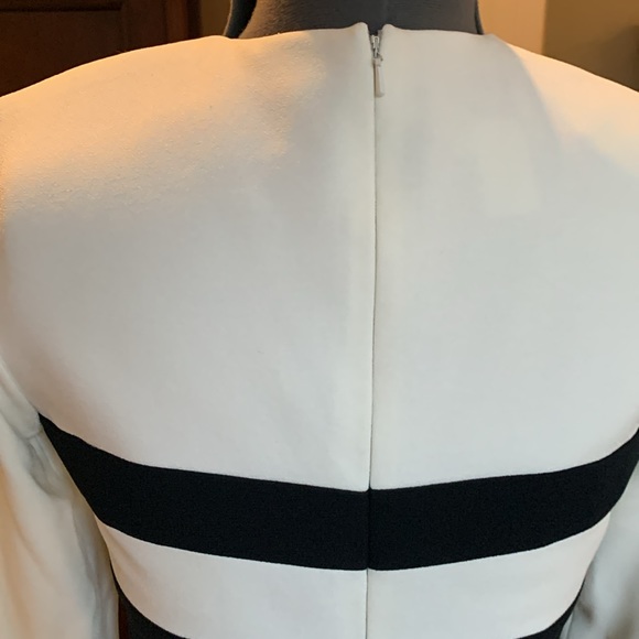 Reto black and cream long sleeve dress - Picture 2 of 3